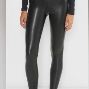 Aritzia wilfred daria faux leather legging black pant size xxs